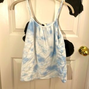 Blue sky tank top